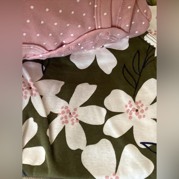 Baby Girl Carter's 5-Pack Pattern Bodysuits - Picture 3 of 8